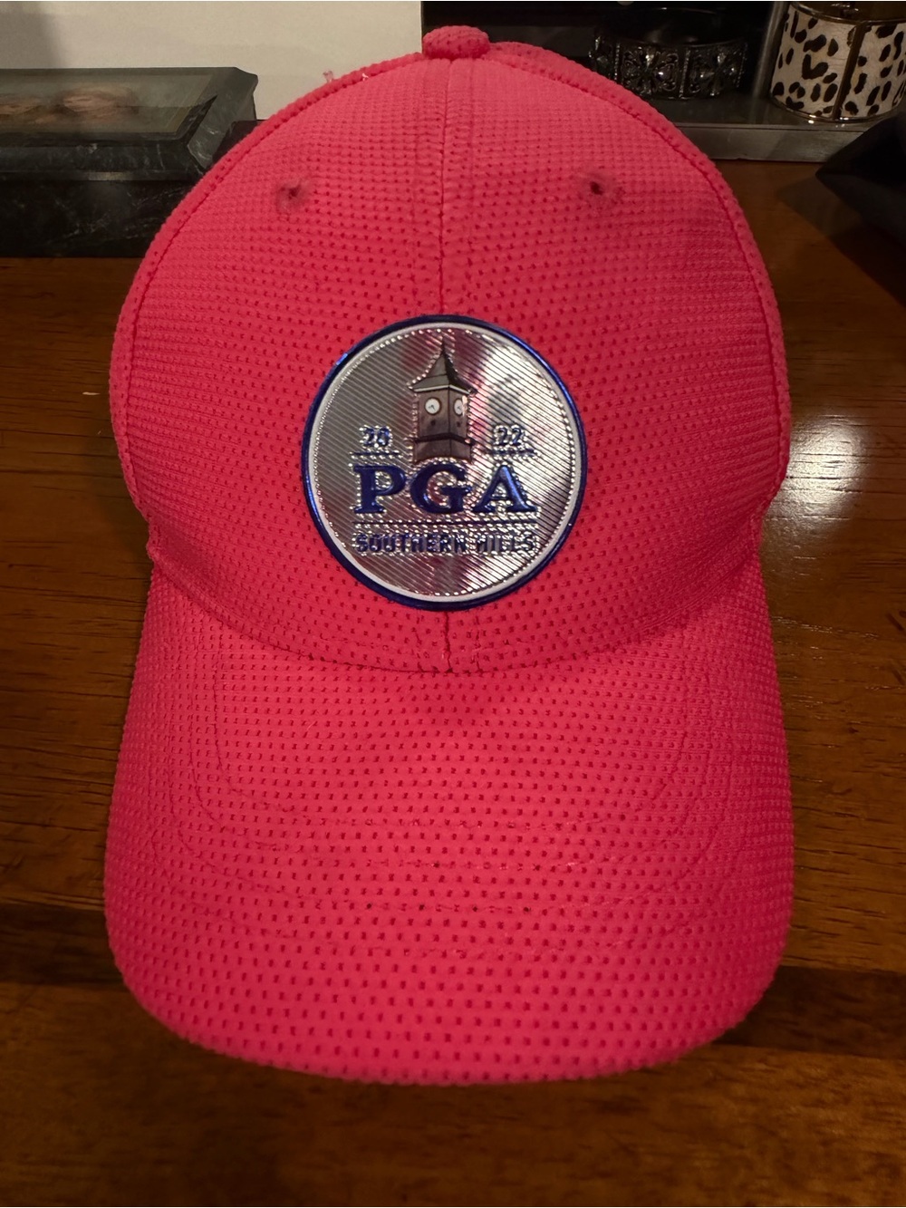 PGA Pink Kids Performance Baseball Hat